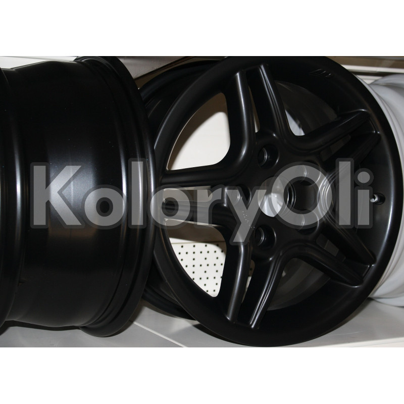 RAL 9005 Farba Proszkowa Poliestrowa Kolor Czarny Gładki Połysk/Satyna (80 gloss) NOWA RECEPTURA KO-00046