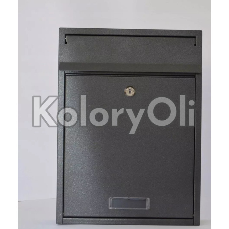 RAL 7021 QUALICOAT Farba Proszkowa Poliestrowa Kolor Szary Czarny Drobna Struktura KO-V335 RAL 7021 QUALICOAT Farba Proszkowa Poliestrowa Kolor Szary Czarny Drobna Struktura KO-V335