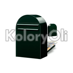 RAL 6064 Farba Proszkowa Poliestrowa Kolor Zielony Ciemny Półpołysk/Satyna PRODUKCJA! KO-N0079