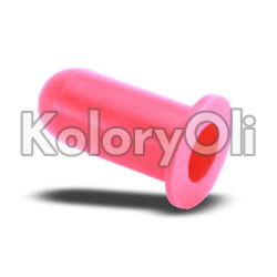 Osłonka z kołnierzem M 10 silikonowa wysokotemperaturowa 9,50 mm-12,70 mm FI KOŁNIERZA 20,80MM L-38,10 KO-M180