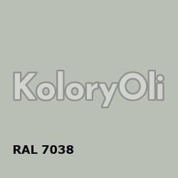 RAL 7038 QUALICOAT Farba Proszkowa Poliestrowa Kolor Szary Agatowy Drobna Struktura KO-L0079