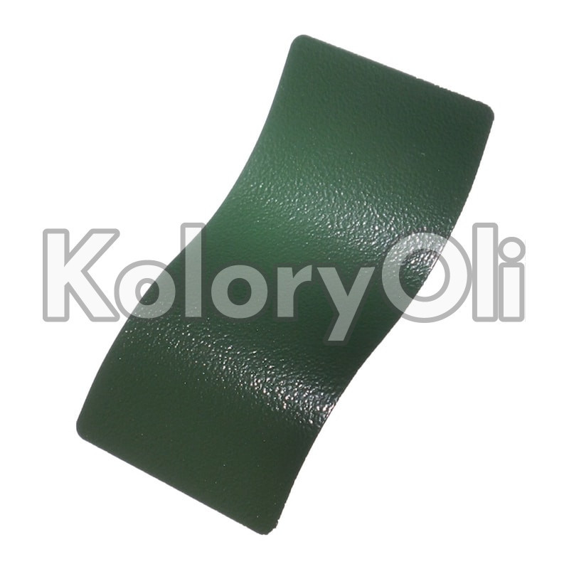 MILITARY GREEN Farba Proszkowa Poliuretanowa Kolor Zielony Satyna KO-PP1063