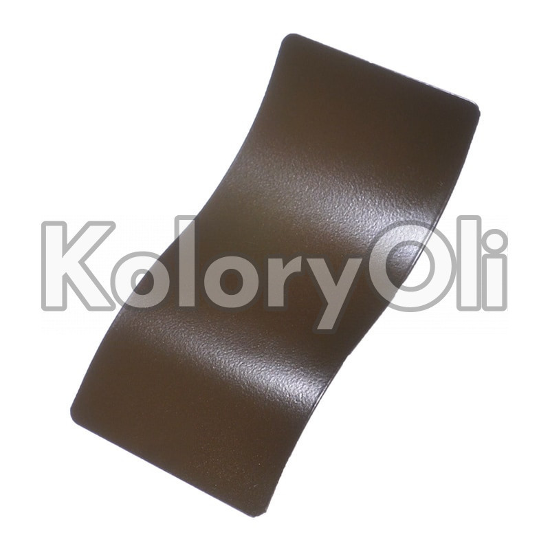 MATTE BROWN Farba Proszkowa Poliestrowa Kolor Brązowy Półpołysk KO-PP1145