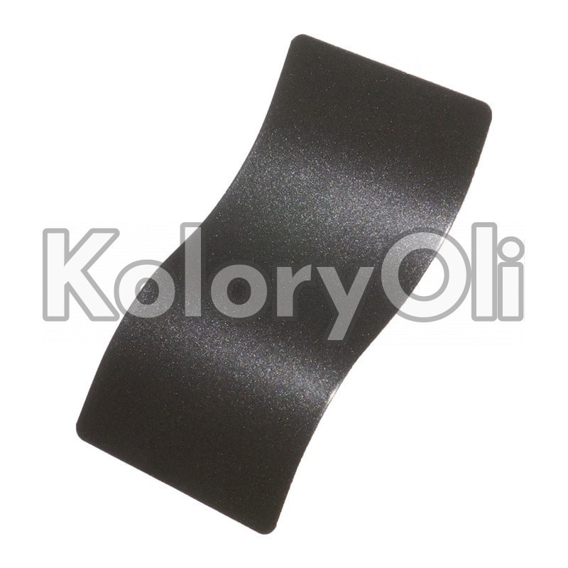 COOL CHARCOAL Farba Proszkowa Poliestrowa Kolor Srebrny Wysoki połysk KO-PP1163