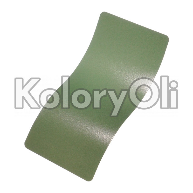 BATTLEFIELD GREEN Farba Proszkowa Poliestrowa Kolor Zielony Satyna KO-PP1236