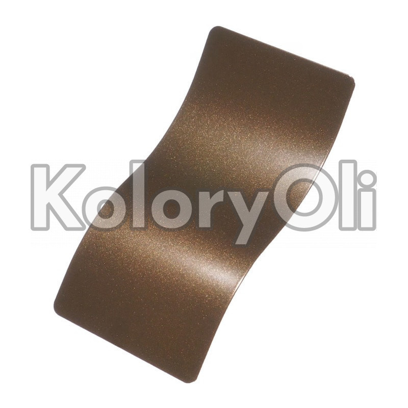 BROWN BRONZE Farba Proszkowa Poliuretanowa Kolor Brązowy Półpołysk KO-PP1289