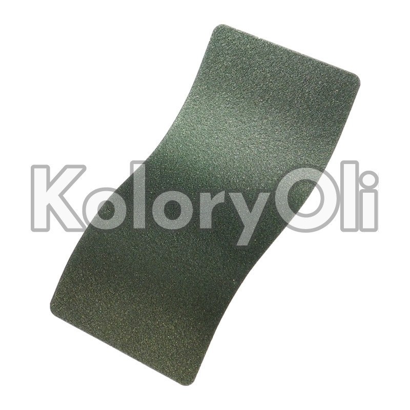 EMERALD GREEN Farba Proszkowa Epoksydowa Kolor Zielony SuperMat KO-PP1389