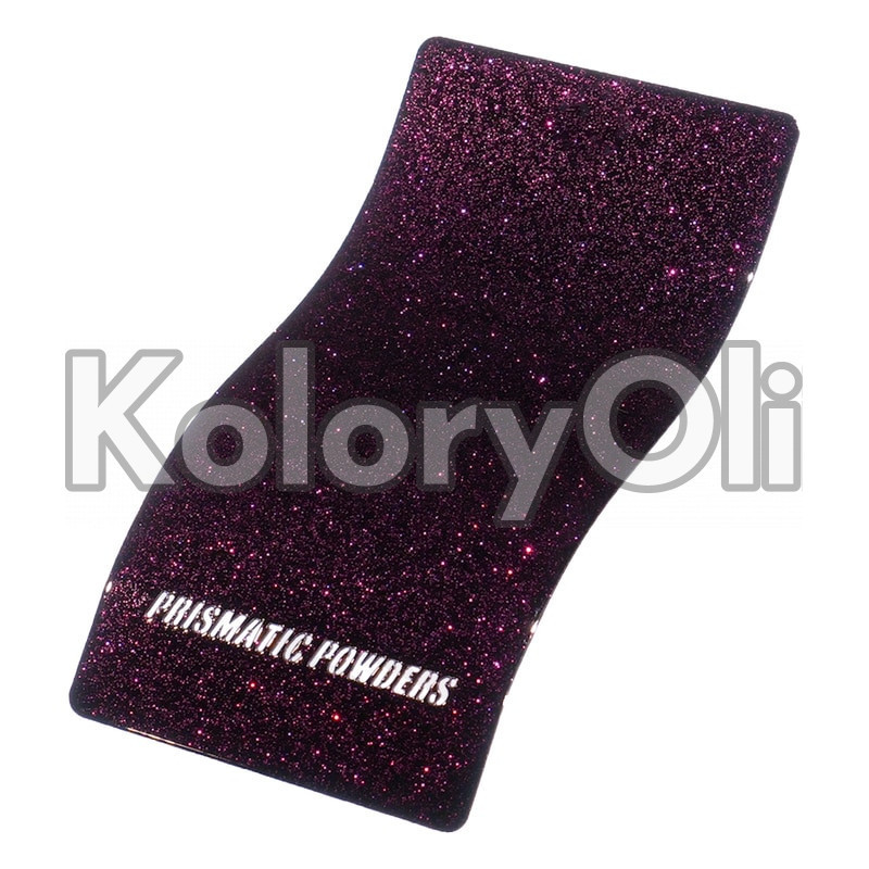 MAROON GLITTER Farba Proszkowa Poliestrowa Kolor Fioletowy Wysoki połysk KO-PP1457