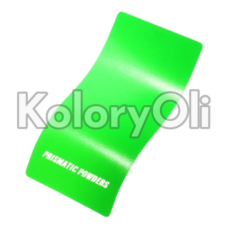 SATIN NEON GREEN Farba Proszkowa Poliestrowa Kolor Zielony Półpołysk KO-PP1504