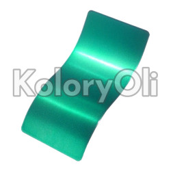 TURQUOISE CLEAR Farba Proszkowa Poliuretanowa Kolor Zielony Wysoki połysk KO-PP1529