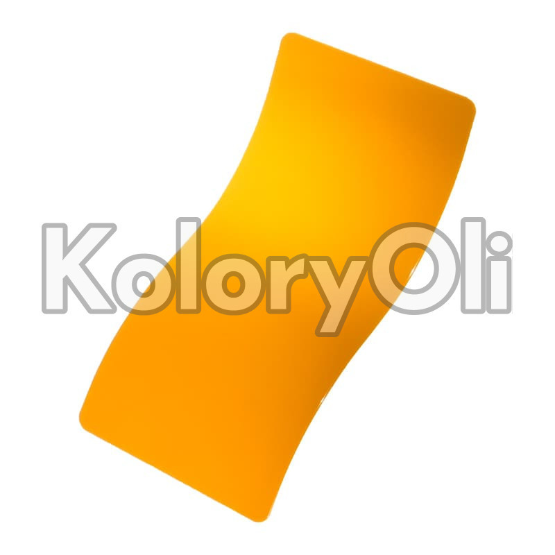 MUSTARD YELLOW Farba Proszkowa Poliestrowa Kolor Żółty Wysoki połysk KO-PP1567