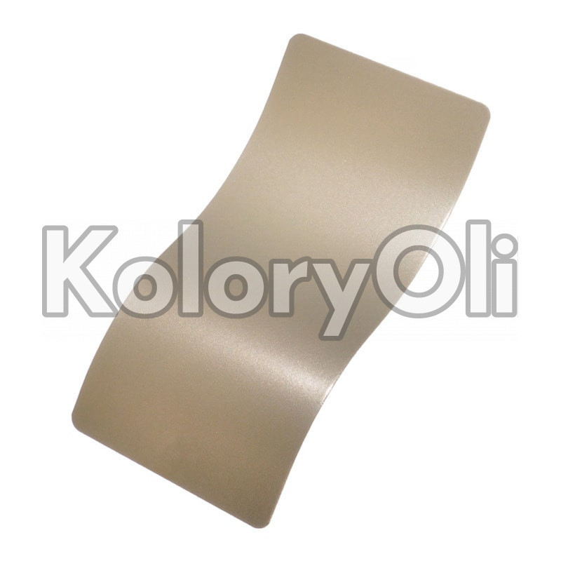 KHAKI METALLIC Farba Proszkowa Poliestrowa Kolor Szary Połysk KO-PP1784