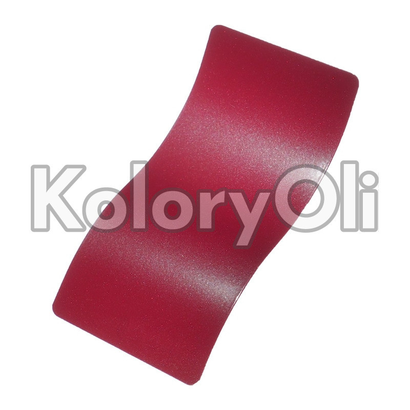 SPARKLE BURGUNDY Farba Proszkowa Poliestrowa Kolor Czerwony Połysk KO-PP1842