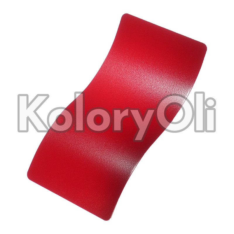 SATIN LIGHT CHERRY RED Farba Proszkowa Poliestrowa Kolor Czerwony Mat KO-PP1843