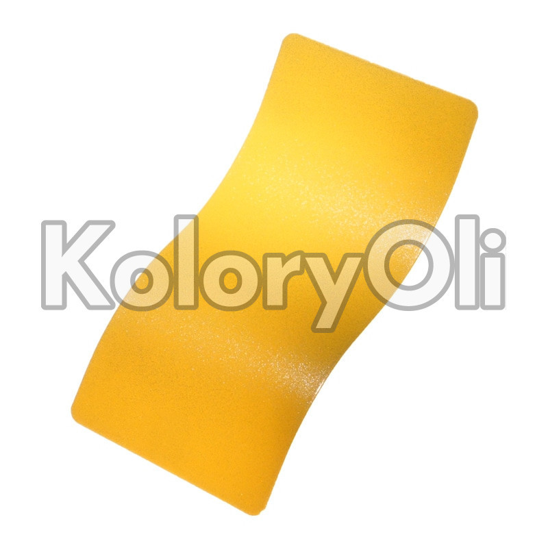 COSMIC YELLOW Farba Proszkowa Poliestrowa Kolor Żółty Połysk KO-PP1856