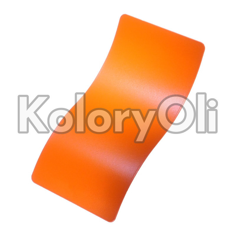 FLAT ORANGE Farba Proszkowa Poliestrowa Kolor Pomarańczowy Satyna KO-PP2202