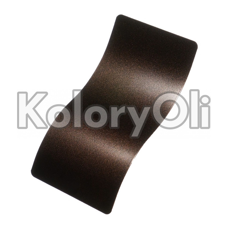 DARK COPPER Farba Proszkowa Poliestrowa Kolor Brąz Satyna KO-PP2279