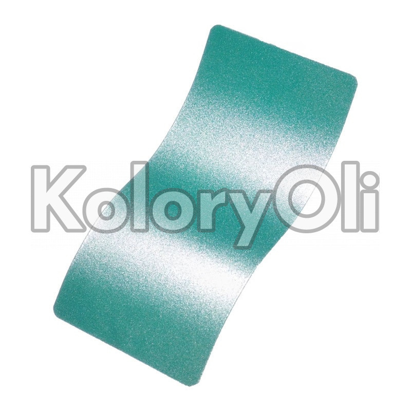 ALTERED TEAL Farba Proszkowa Poliestrowa Kolor Niebieski Półpołysk KO-PP2294