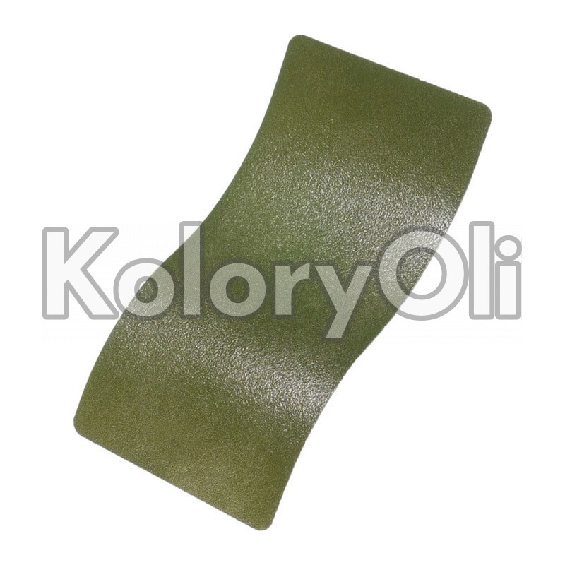 PEA GREEN TEXTURE Farba Proszkowa Poliestrowa Kolor Zielony Satyna KO-PP2423