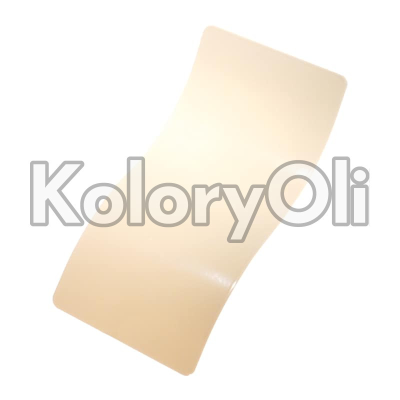 FADED YELLOW Farba Proszkowa Poliestrowa Kolor Kremowy Połysk KO-PP2549