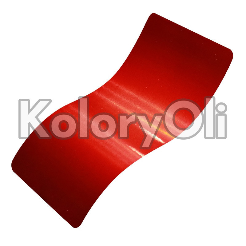 CHERRY SPLASH Farba Proszkowa Poliestrowa Kolor Czerwony Wysoki połysk KO-PP2580