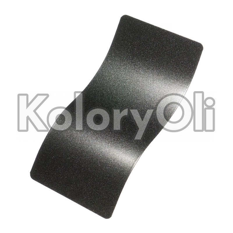 CHARCOAL HAZE Farba Proszkowa Poliestrowa Kolor Czarny Satyna KO-PP2601