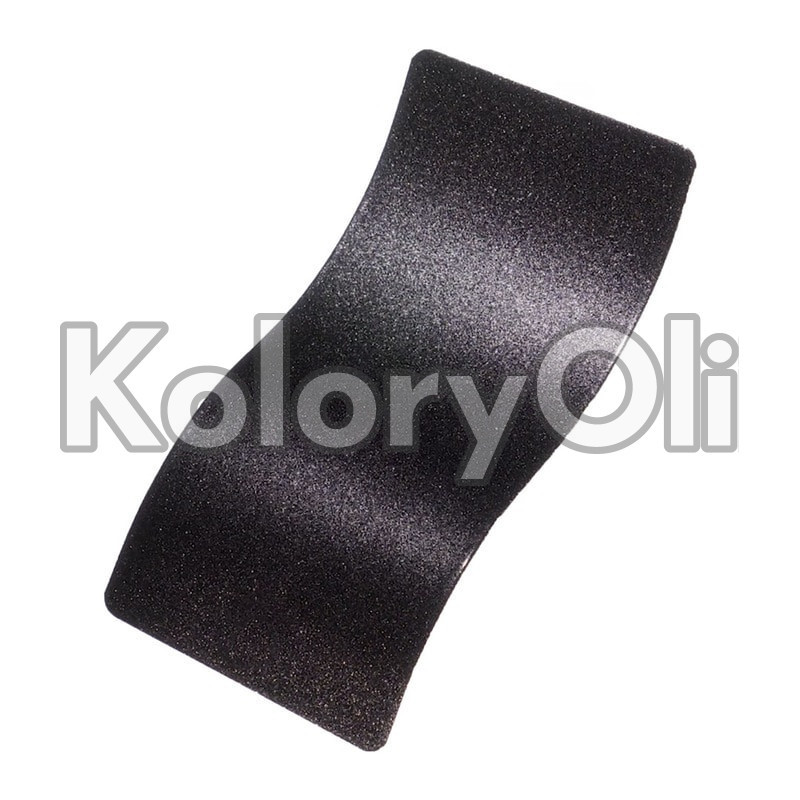 COSMETIC BLACK Farba Proszkowa Poliestrowa Kolor Czarny Połysk KO-PP2736