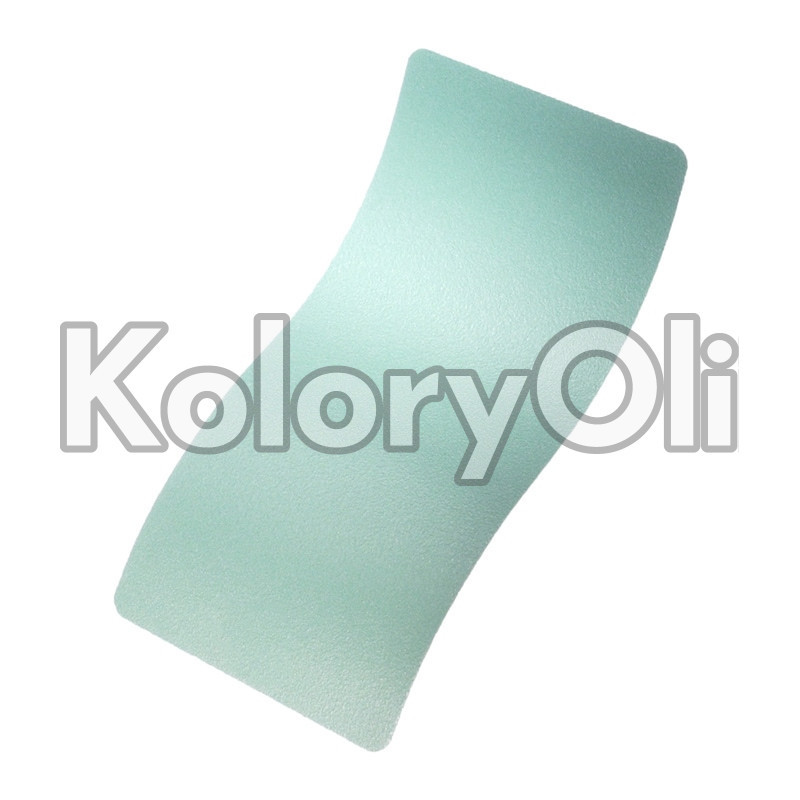 Turquoise Texture Farba Proszkowa Poliestrowa Kolor Zielony SuperMat KO-PP2770