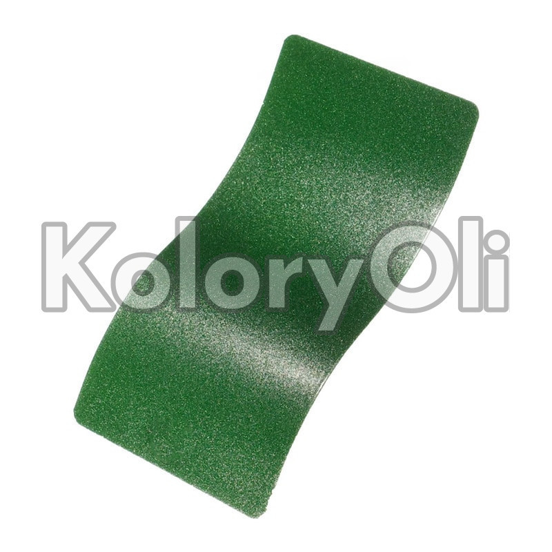 COSMIC GREEN Farba Proszkowa Poliestrowa Kolor Zielony Półpołysk KO-PP2785