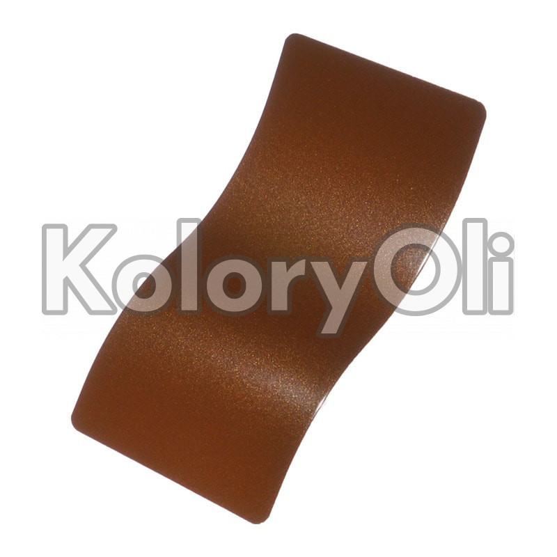 PECAN METALLIC Farba Proszkowa Poliestrowa Kolor Brąz Połysk KO-PP2809