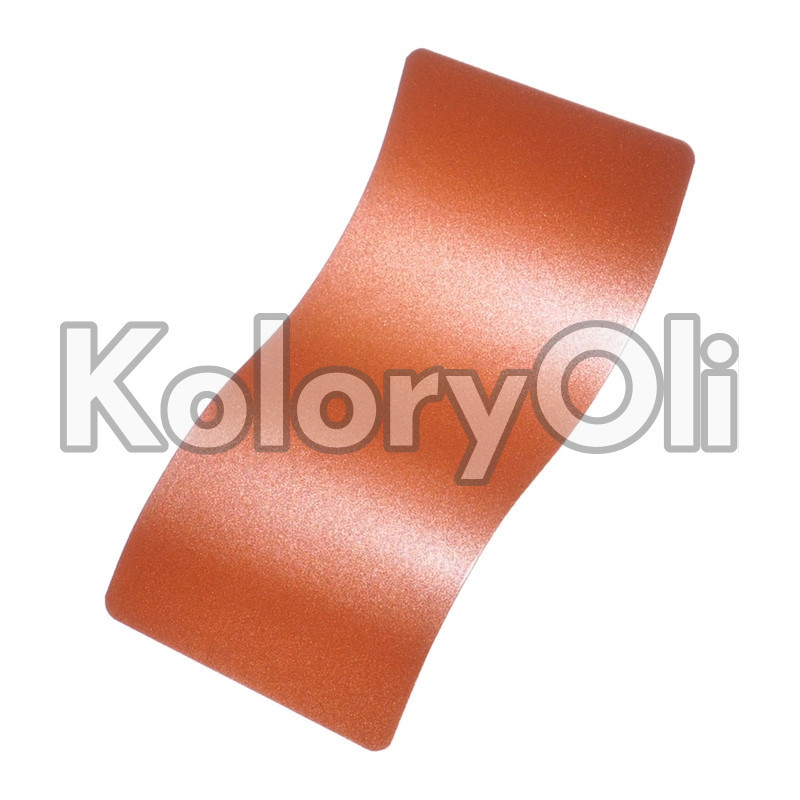 SHIMMER COPPER Farba Proszkowa Poliestrowa Kolor Pomarańczowy Półpołysk KO-PP3070