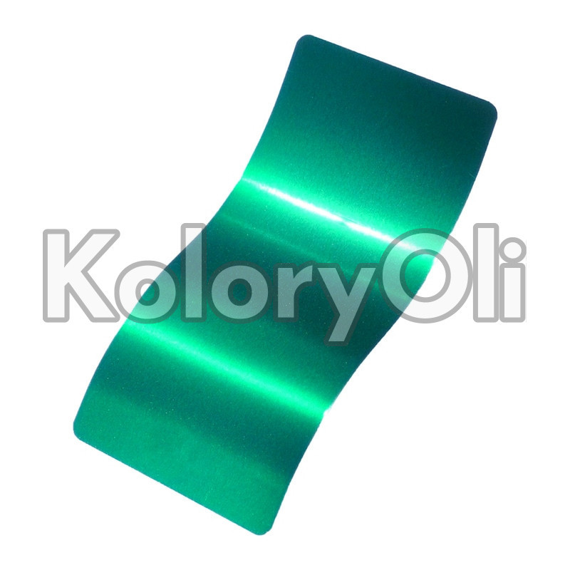 GOLDEN GREEN Farba Proszkowa Poliestrowa Kolor Zielony Wysoki połysk KO-PP3038