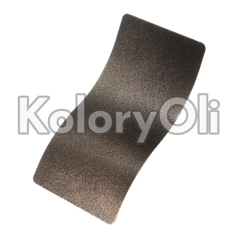 Golden Charcoal Texture Farba Proszkowa Poliestrowa Kolor Brąz Półpołysk KO-PP3292