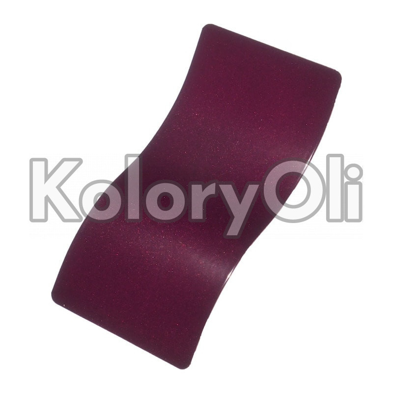 BURGUNDY BLISS Farba Proszkowa Poliestrowa Kolor Fioletowy Połysk KO-PP3350