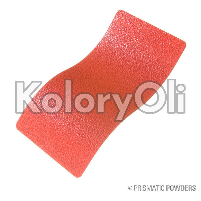 HOT ORANGE VEIN Farba Proszkowa Poliestrowa Kolor Czerwony Satyna KO-PP3440