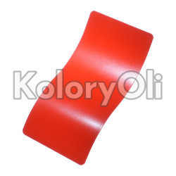 MATTE RED Farba Proszkowa Poliestrowa Kolor Czerwony Półpołysk KO-PP3493