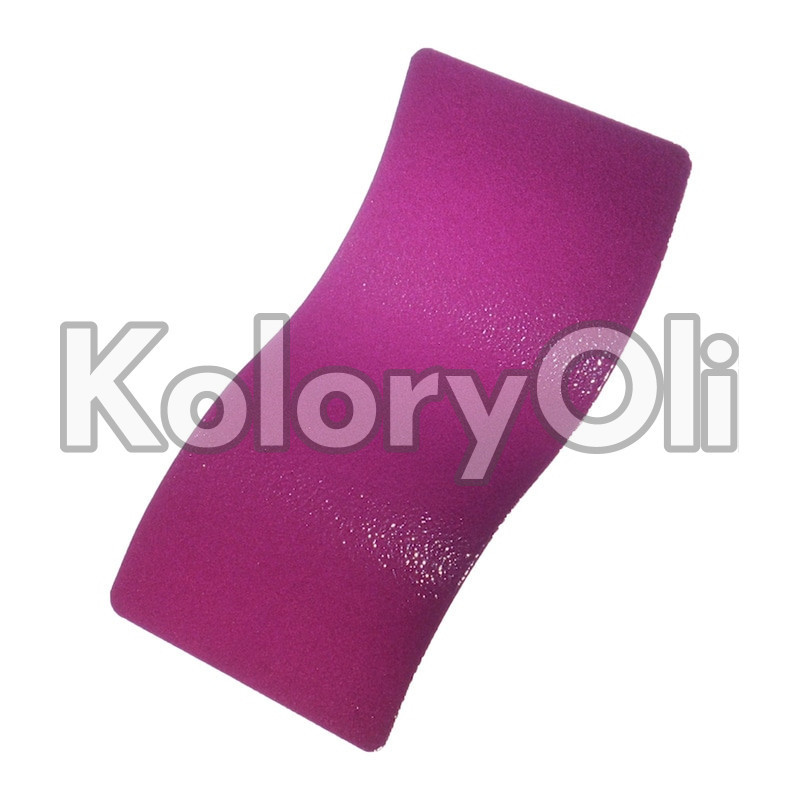 FUCHSIA PURPLE Farba Proszkowa Poliestrowa Kolor Fioletowy Satyna KO-PP3514