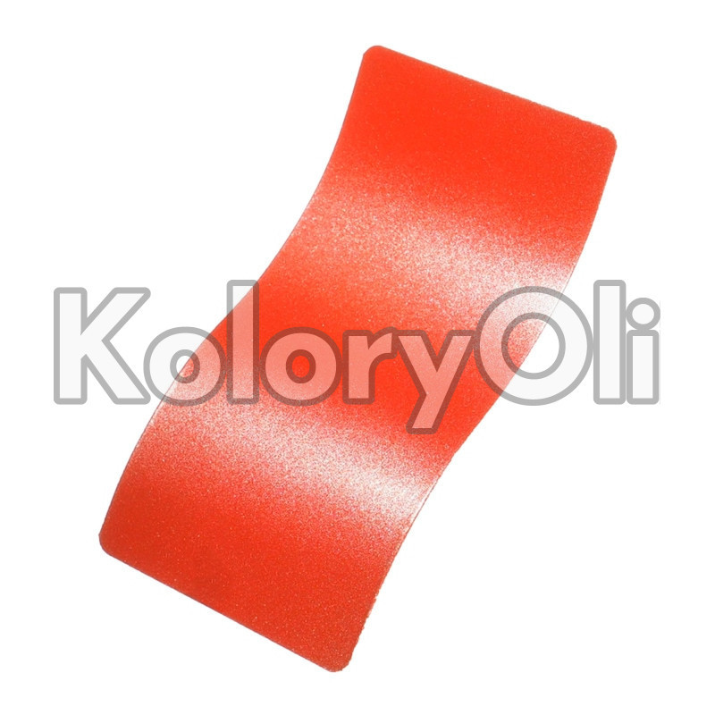 HOT ORANGE SPARKLE Farba Proszkowa Poliestrowa Kolor Pomarańczowy Półpołysk KO-PP3640