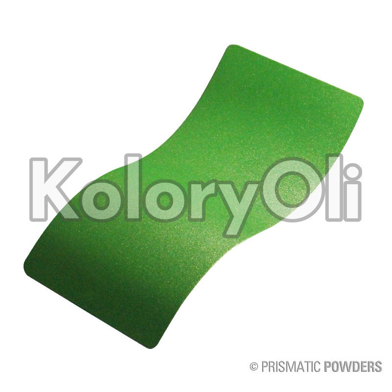 SPARKLE GREEN Farba Proszkowa Poliestrowa Kolor Zielony Półpołysk KO-PP3638