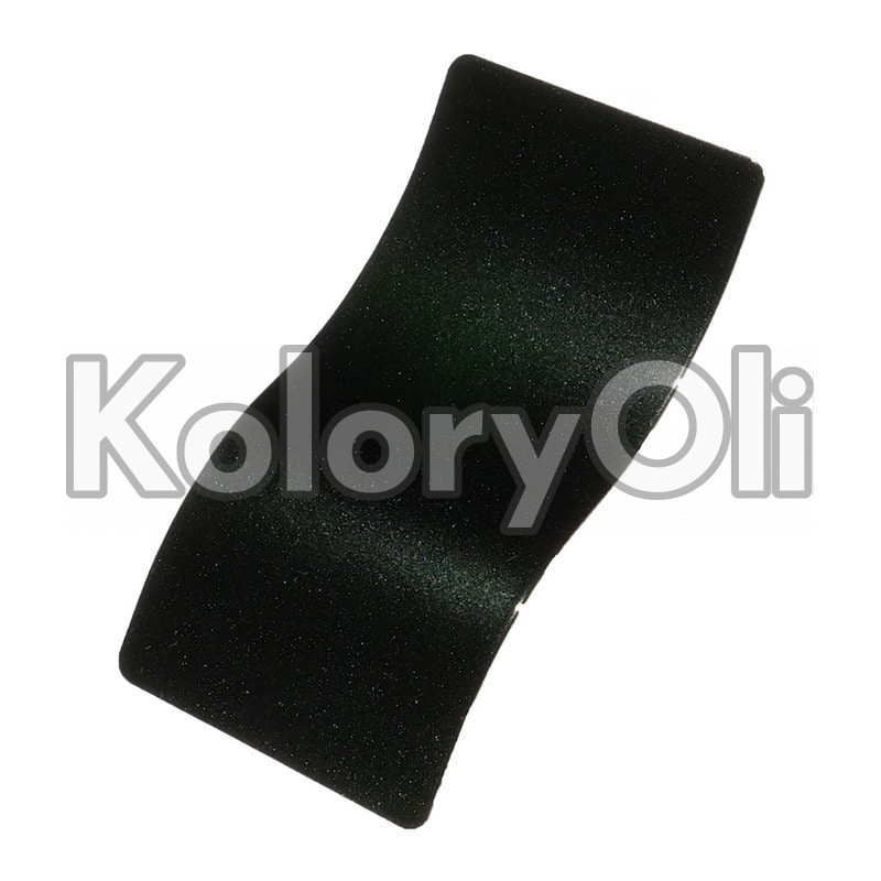 BLACK JADE METALLIC Farba Proszkowa Poliestrowa Kolor Zielony Wysoki połysk KO-PP3742