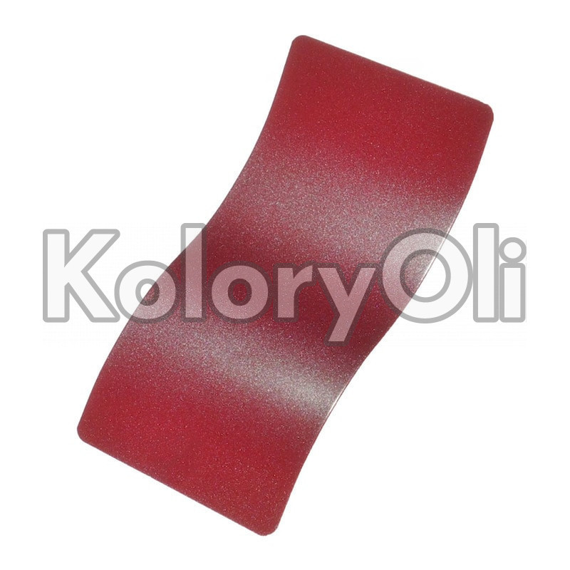 BURGUNDY STARDUST Farba Proszkowa Poliestrowa Kolor Fioletowy Połysk KO-PP3832