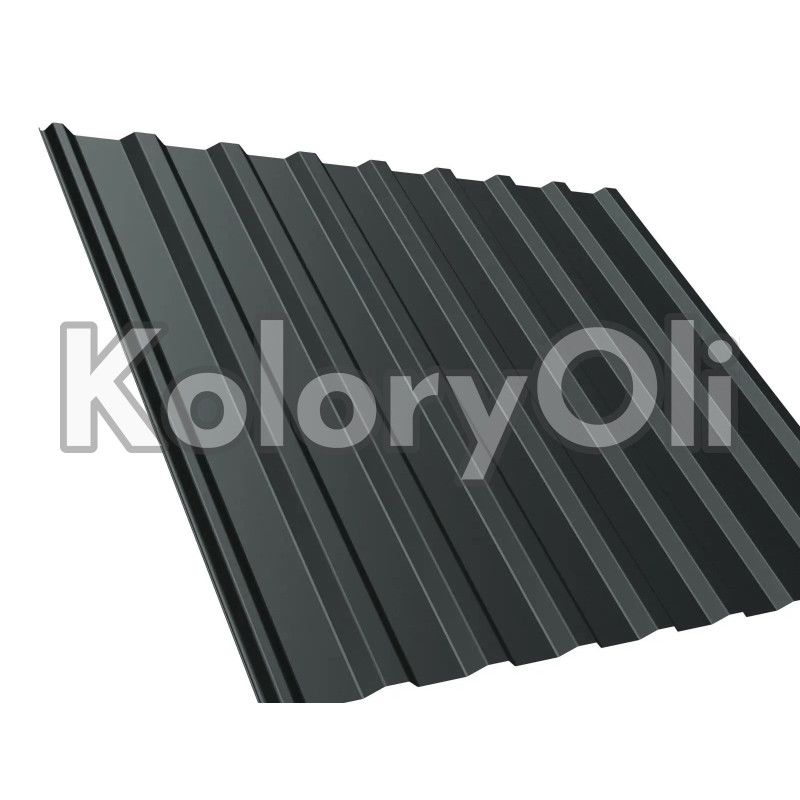 RAL 7016 QUALICOAT Farba Proszkowa Poliestrowa Kolor Antracyt Szary Drobna Struktura KO-V331