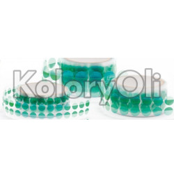 Taśma zielona wysokotemperaturowa Kółka fi 53mm Taśma zielona wysokotemperaturowa Kółka fi 53mm