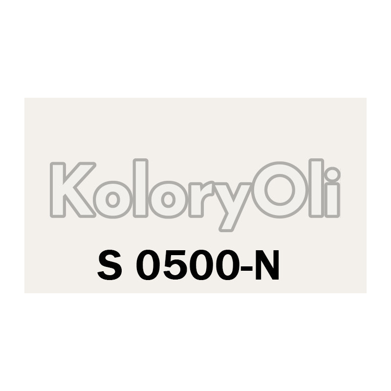 NCS S 0500 N Farba Proszkowa Poliestrowa G adki Po ysk KO A00481 