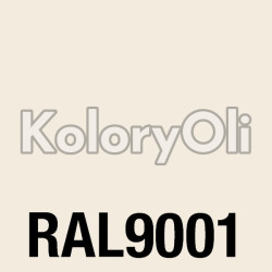 RAL 9001 Farba Proszkowa ANTYBAKTERYJNA Poliestrowa Kolor Biały Kremowy Gładki Mat KO-A00487