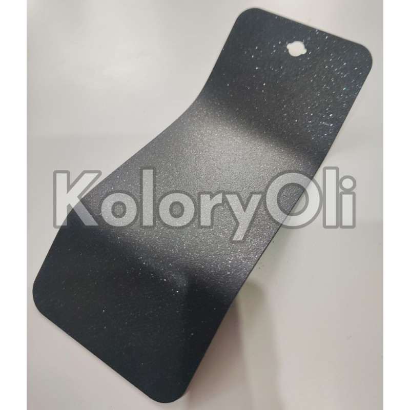 Antracyt Graphite RAL 7016 METALIK Farba Proszkowa Poliestrowa Kolor Antracyt Szary Drobna Struktura Półmat KO-N0103