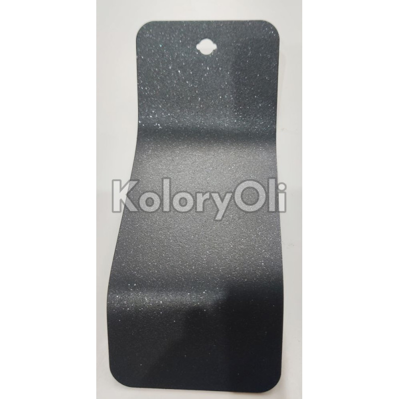 Antracyt Graphite RAL 7016 METALIK Farba Proszkowa Poliestrowa Kolor Antracyt Szary Drobna Struktura Półmat KO-N0103