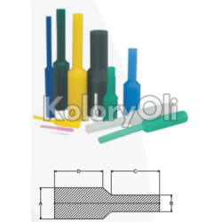 Korek CYLINDRYCZNY silikonowy wysokotemperaturowy fi 11,94mm, L-31,75mm