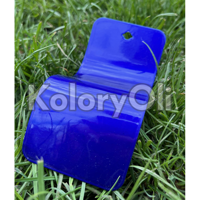 EFEKT ILUZJI JAGODA System Dwuwarstwowy Farba Proszkowa DARK BLUE Poliestrowa Kolor Ciemny Niebieski Połysk KO-N0535