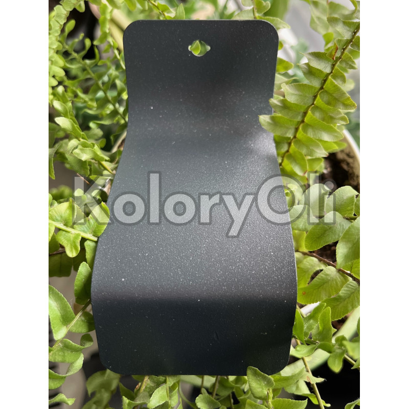 Antracyt Graphite RAL 7016 METALIK Farba Proszkowa Poliestrowa Kolor Antracyt Szary Drobna Struktura Półmat KO-N0103